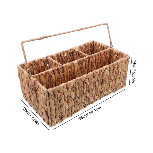 1Panier Vintage Main En Fer Pour Repas 2