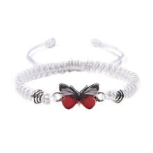 Butterfly Bracelets For Teen Girls Adjustable String Butterfly Bracelets For Women Cute Butterfly Charm Bracelets stretch cord for bracelets, 10PCS