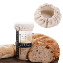 - Yeast Fermentation Tank Cloth Lid, Unbleached Reusable for 3-4" Jar Mouths, 1-Pc - Yeast Fermentation Tank Cloth Lid Unbleached
