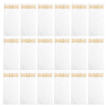 Paper Dinner Napkins for Banquets 25Pcs 17X12X0.04in