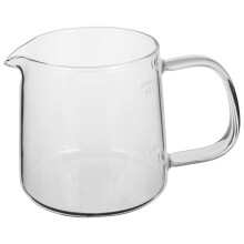 FRCOLOR Clear Coffee Carafe 400ml Borosilicate Glass