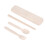 3Sets Lightweight Wheat Straw Spoon Fork Chopsticks Kids Portable Set 2