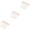 3Sets Lightweight Wheat Straw Spoon Fork Chopsticks Kids Portable Set 5