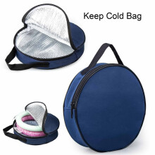 Bolsa Térmica Isolada para Tubo de Resfriamento de Pescoço, Organizador Portátil com Tubo de Resfriamento e Suporte para Tubo de Gelo para Camping