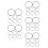 40Pcs Black Rubber Microphone Shock Mount Bands for Outdoor Use 4