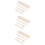 3Sets Lightweight Wheat Straw Spoon Fork Chopsticks Kids Portable Set 8