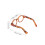 10Pairs Plastic Doll Glasses Leopard Decorative for Dolls 2