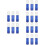 18Pcs Durable Pump Bottles for Lotion Soap Shampoo Use 6