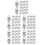 150Pcs White Plastic Alloy Curtain Hooks for Smooth Sliding 4