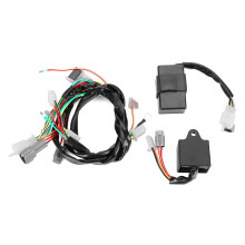Faisceau de câblage pour quad, kit d'allumage CDI, bobine, bougie, coupe-circuit et contacteur de frein, faisceau moteur pour modèles de quad à