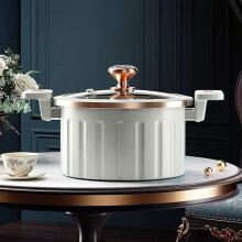 8QT Vacuum Pressure Cooker Pot Commercial Iron Construction