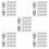 150Pcs White Plastic Alloy Curtain Hooks for Smooth Sliding 8