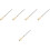 5Pcs Stainless Steel Sampler Multi-Color Agriculture Tool 5