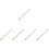5Pcs Stainless Steel Sampler Multi-Color Agriculture Tool 6