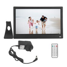 HD Display Digital Picture Frame With IPS Technology, SD Card USB Digital Photo Frame Non-WiFi Support Video Music Easy To Use For Seniors Wall