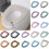 WC-Sitzbezug, gestrickt, dick, mit Griff, waschbar, Set 1