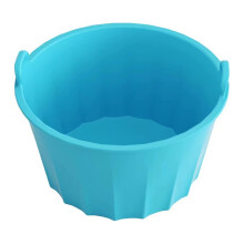 Round Silicone Slow Cooker Liner - Reusable Non-Stick Heat-Resistant Insert With Handle For Easy Cleaning & Dishwasher Safe