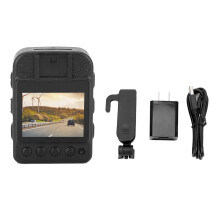 Motion Detection Body Cam With Hd Video Recording Ir Night Vision Wearable Camera Loop Recording Large Memory Capacity Long Battery Life For Police