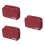 3Pcs Travel Pouch for Small Electronics Waterproof Electronics Bag 7