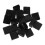 80Pcs USB Charging Port Covers Black Silicone Dust Plug Protectors 2