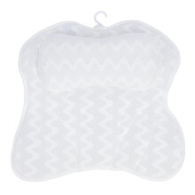 6‑Cup Anti‑Slip Bath Pillow – 3D Ergonomic Neck & Back Support, Quick‑Dry Fabric, Universal Tub Compatibility