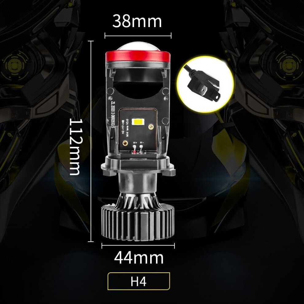 Y7d H4 Led Head Bulbs 6500K, 90W, 18000Lm, High/Low Beam Kit, Plug-And-Play, Compatible With Cars/Trucks/Suvs Light 9362892413728
