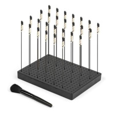Modell-MalstäNder-Basis (19 X 14 LöCher) und 27-Teiliges Krokodilklemmen-StäBchen-Set, Modellierwerkzeuge für Airbrush-Spru