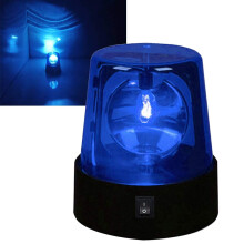 LED Strobe Light,360 Degree Rotating DJ Flashing Stage Effect Battery Powered Strobe Light Car Siren Strobe Light,Disco Party Rotating Lamp