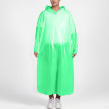 Rain Poncho for Adults Outdoor Disposable Raincoat with Wide Hood Pairs With Rain Boots Lightweight Loose Fit Rainwear Foldable to Card Size(5PCS)