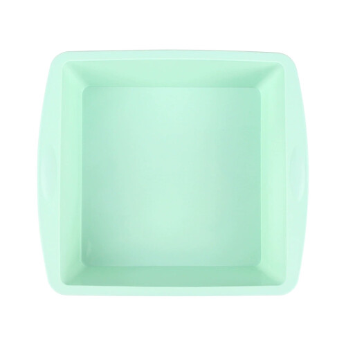 Silicone Square Cake Pan Nonstick 5.6x5.6x2.1 Inch