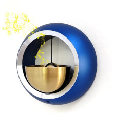 Shopkeeper's Door Bell for Business – Magnetic, Easy Install, Compatible with Standard Doors – Blue
