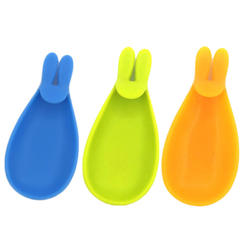 6Pcs Eco-Friendly Silicone Glass Identifier Rabbit Shape for Home Use 1