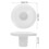 2Pcs Sturdy Plastic Water Dispenser Bottle Holder Replacement Parts 7