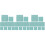 30Pcs Elegant Sky-Blue Jewelry Pouch Lint Fabric with Snap Button 4