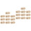 20Pcs Easy Use Golden Snap Buttons Sewing Accessories Set 4