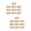 20Pcs Easy Use Golden Snap Buttons Sewing Accessories Set 7