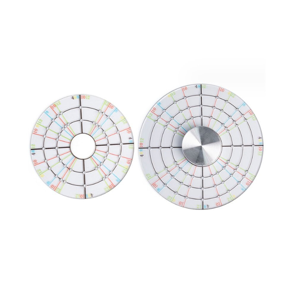 2Pcs Ceramic Pottery Trimming Spinner Tools Rotary Disc Pottery Wheel Trimmer Tool Clay Tools For Potters 4713230073251