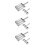3Sets Silver Meatball Shaper Kit Stainless Steel for Easy Kitchen Use 9