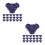 100Pcs Eco-Friendly Blue Disposable Underpants Lightweight and Durable 2