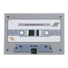Voice Cassettes Tape 30/60/300 Seconds Message Recorder Customizable Sound Greeting Card