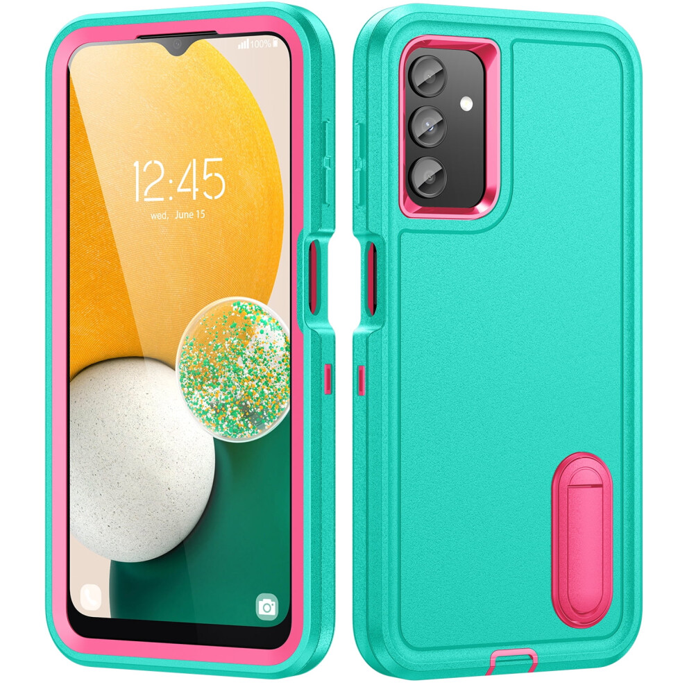 Military Grade Dual Layer Shockproof Case With Kickstand For Samsung Galaxy A13 5G Â Dustproof & Drop Proof ( /Pink), Compatible With Light/Blue/Pink 9401284731061