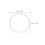 50pcs Clear Shower Curtain Hooks Shower Hooks Transparent 2
