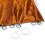 50pcs Clear Shower Curtain Hooks Shower Hooks Transparent 5