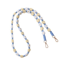 Weave Daisy Universal Phone Lanyard, 51" Boho Flower Crossbody Strap for Phones, Keys, AirPods, ID Badge – Compatible with AirPods