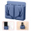 Boîte de rangement pour linge de maison avec étagère murale perforée 1