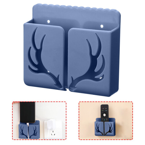 Boîte de rangement pour linge de maison avec étagère murale perforée
