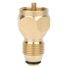 High Quality Rubber O-Ring Universal Propane Refill Adapter Leak-Free Connection Solid Brass Safety Feature Corrosion Resistant Reusable Portable