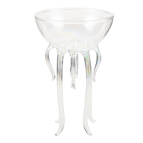 3Pcs Assorted Color Glass Goblets Reusable Cups for Wine and Drinks 1