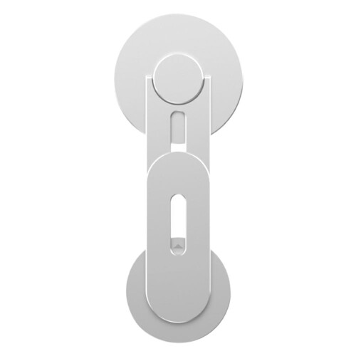 Suporte ajustável para laptop, suporte magnético para celular para laptops de 16/15/14/13/12 polegadas e todos os celulares, suporte lateral