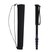 Versatile Application Camera Monopod Sturdy Aluminum Alloy Pole With Dual Screw Adapter For DSLR Mirrorless GoPro Action Cameras, Foldable Travel